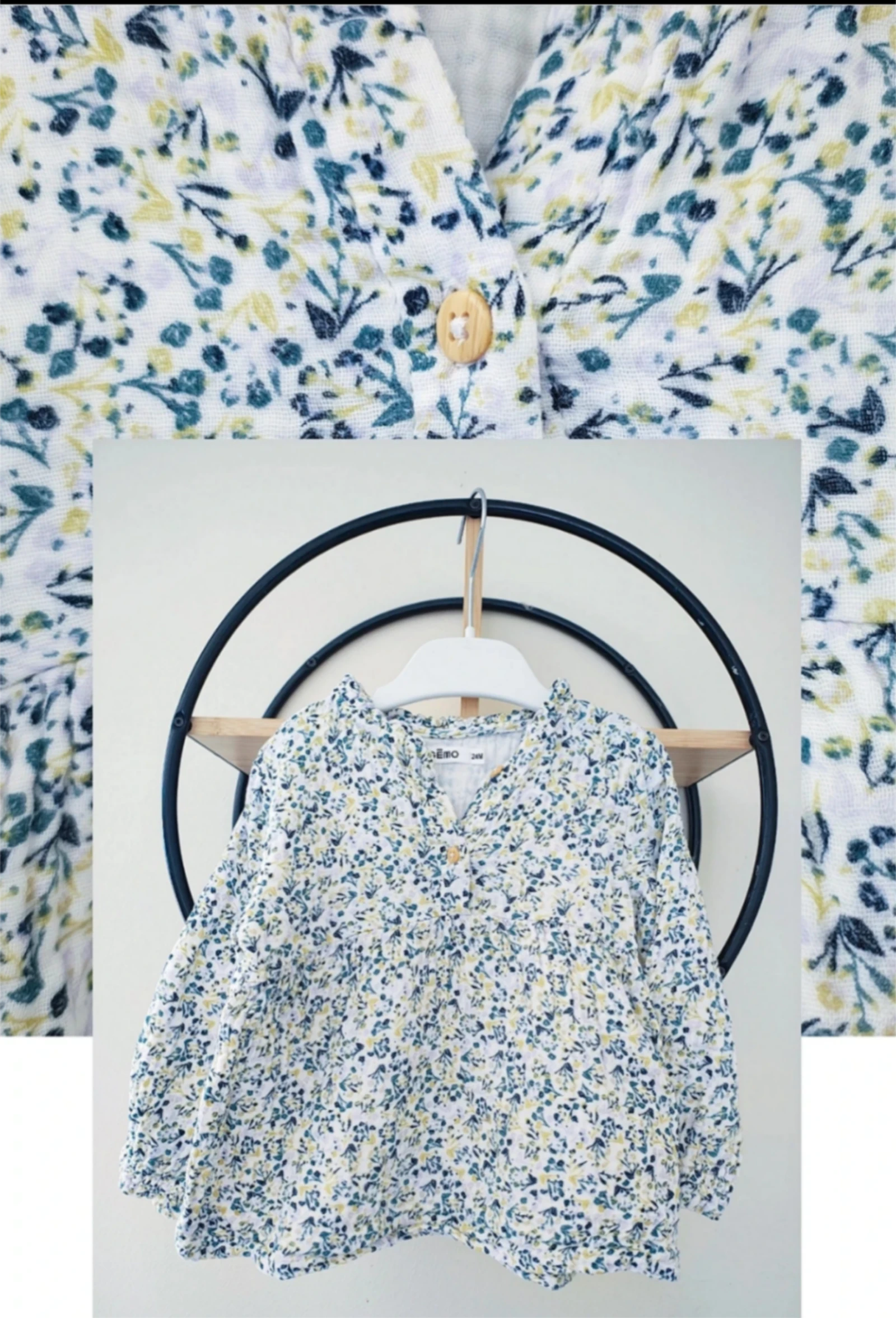 24 mois 2 ans blouse Gémo 